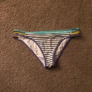Victoria’s Secret striped bikini bottom